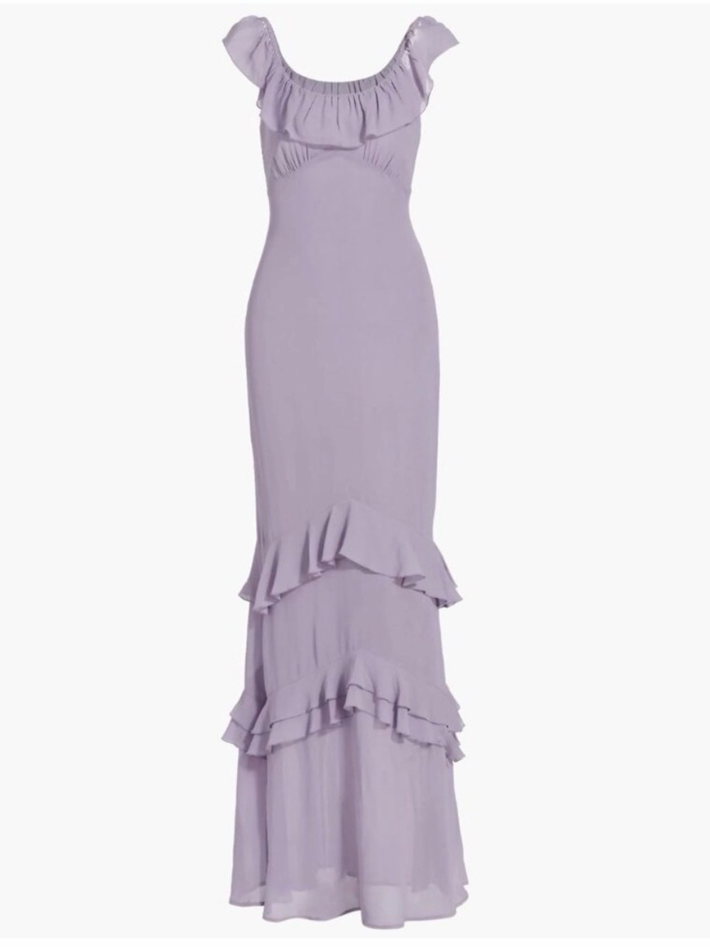 Reformation Tripoli Dress Lavender size 6